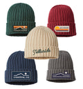 Custom Sustainable Cable Knit Cuffed Beanie