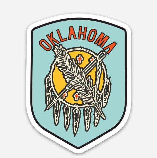 Oklahoma Shield Decal Sticker