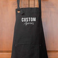 Custom Aprons with Pockets: Heavyweight Cotton Canvas