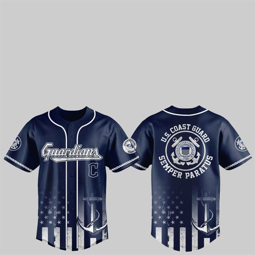 2025 Guardians US Coast Guard Semper Paratus Jersey - Grishko.com
