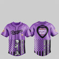 2025 LA Dodgers National Purple Heart Day Jersey - Grishko.com