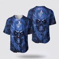Los Angeles Dodgers MLB Baseball Jersey: Unique & Expressive Skull Design for Fans - lylyprint.com