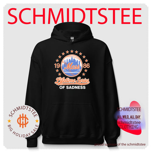1986 Mess Lifetime Series of Sadness New York Mets shirt