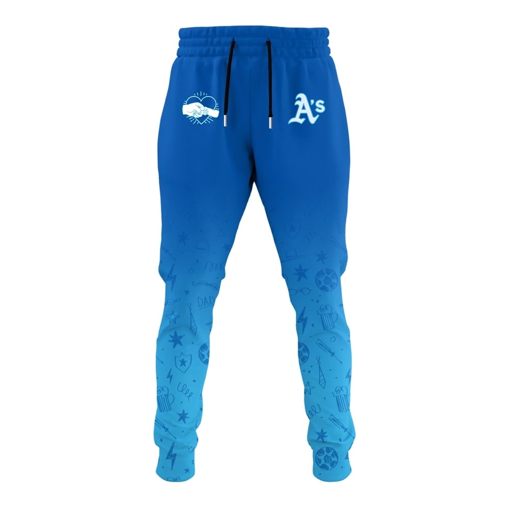2025 Athletics Happy Father Day Baseball Jersey Combo - Grishko.com