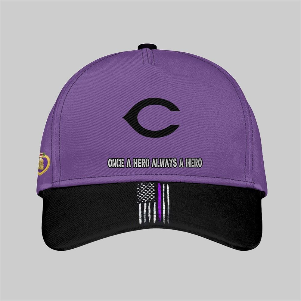 2025 Reds National Purple Heart Day Jersey - Grishko.com