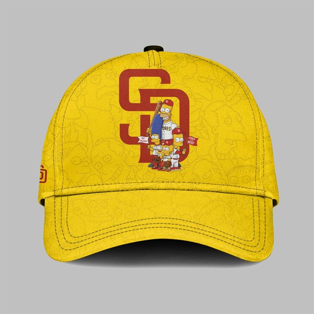 2025 SD Padres The Simpsons Jersey - Grishko.com
