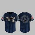 2025 Twins United State Navy Military Appreciation Night Jersey - Grishko.com