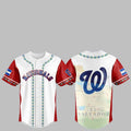 2025 Washington Nationals Salvadoran Heritage Jersey - Grishko.com