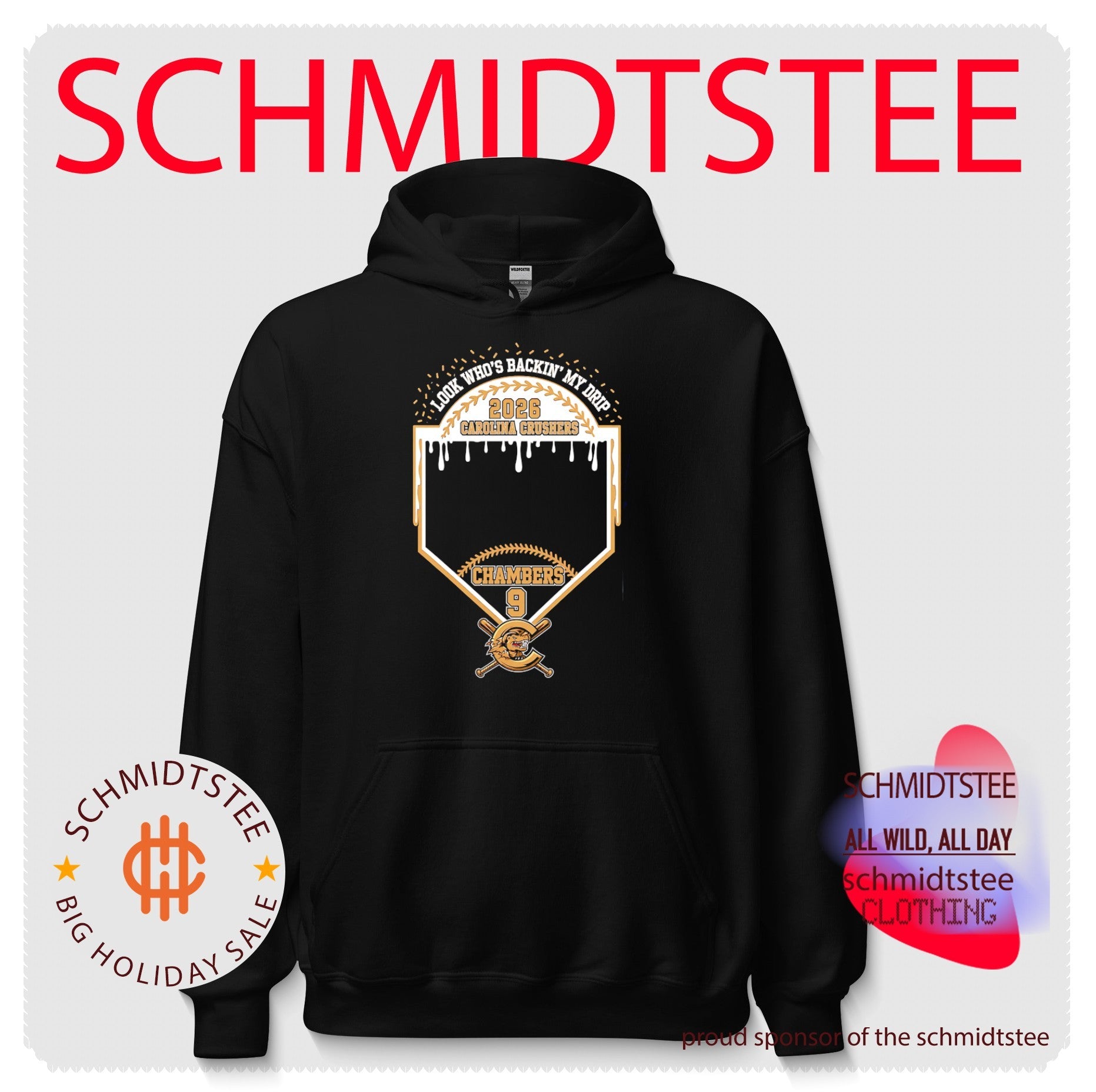 2026 Carolina Crushers Chambers 9 look who’s backin’ my drip shirt