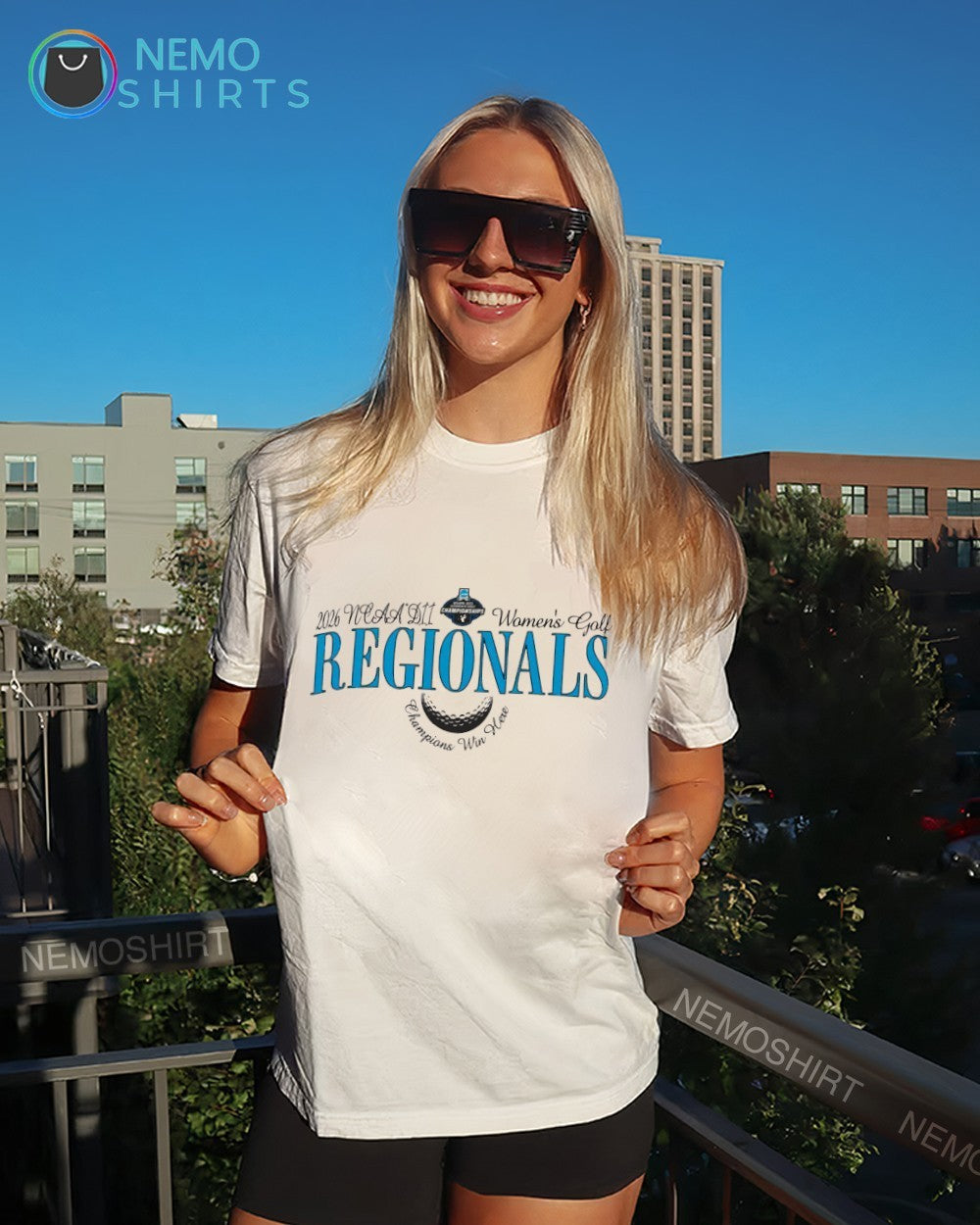 2026 NCAA DII women’s golf regionals champions win here shirt