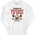 3 Rules of Weightlifting - Long Sleeve