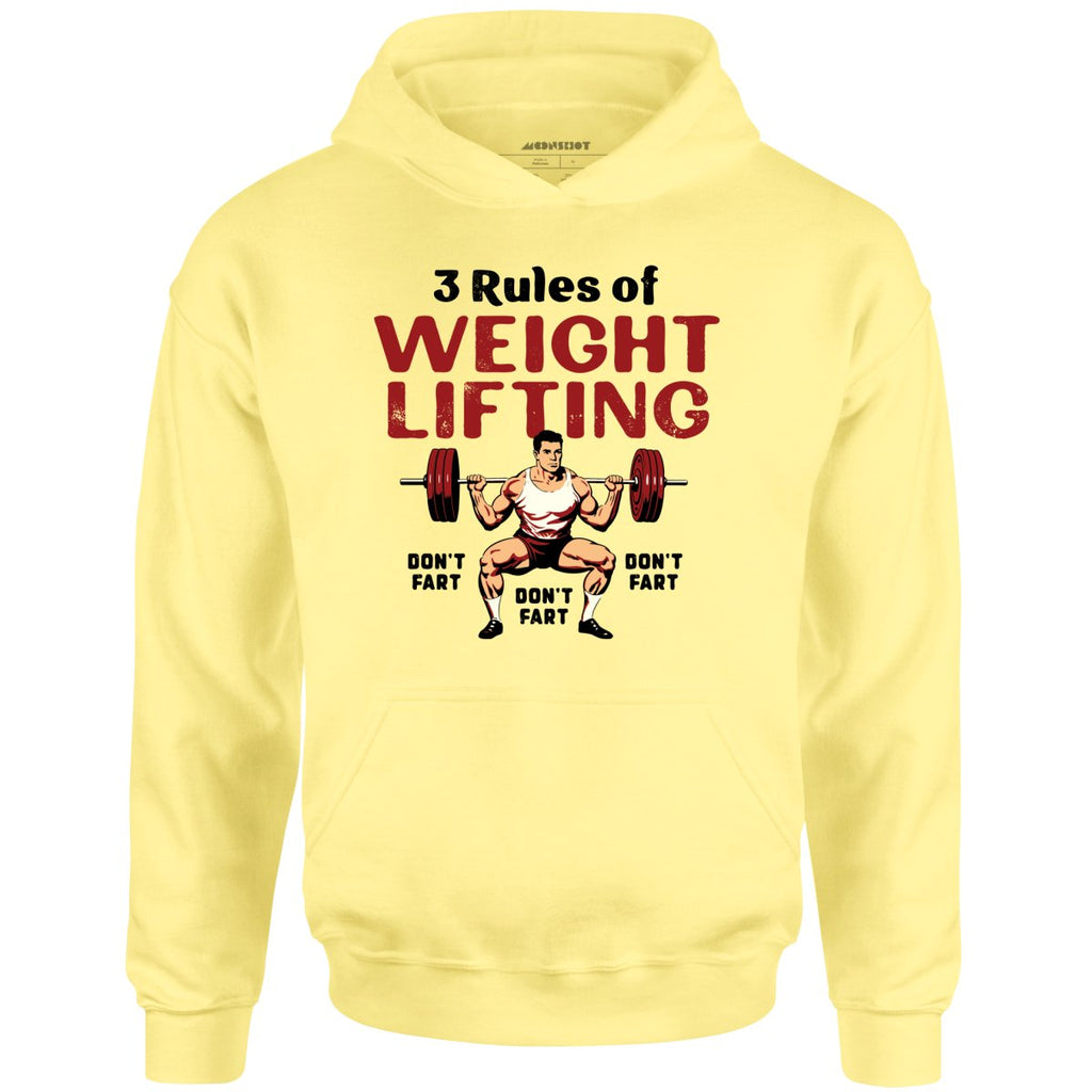 3 Rules of Weightlifting - Unisex