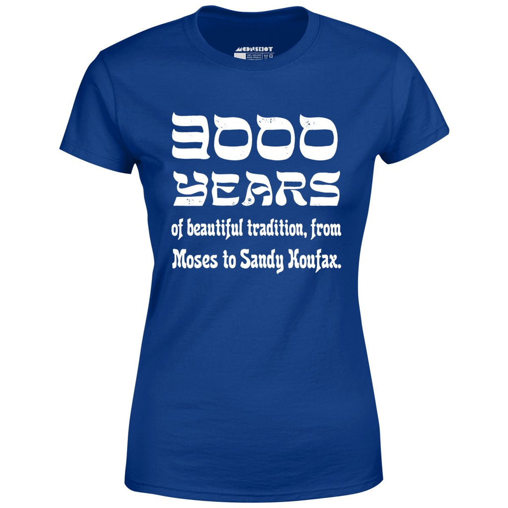 3000 Years of Beautiful Tradition - Big Lebowski - Women's