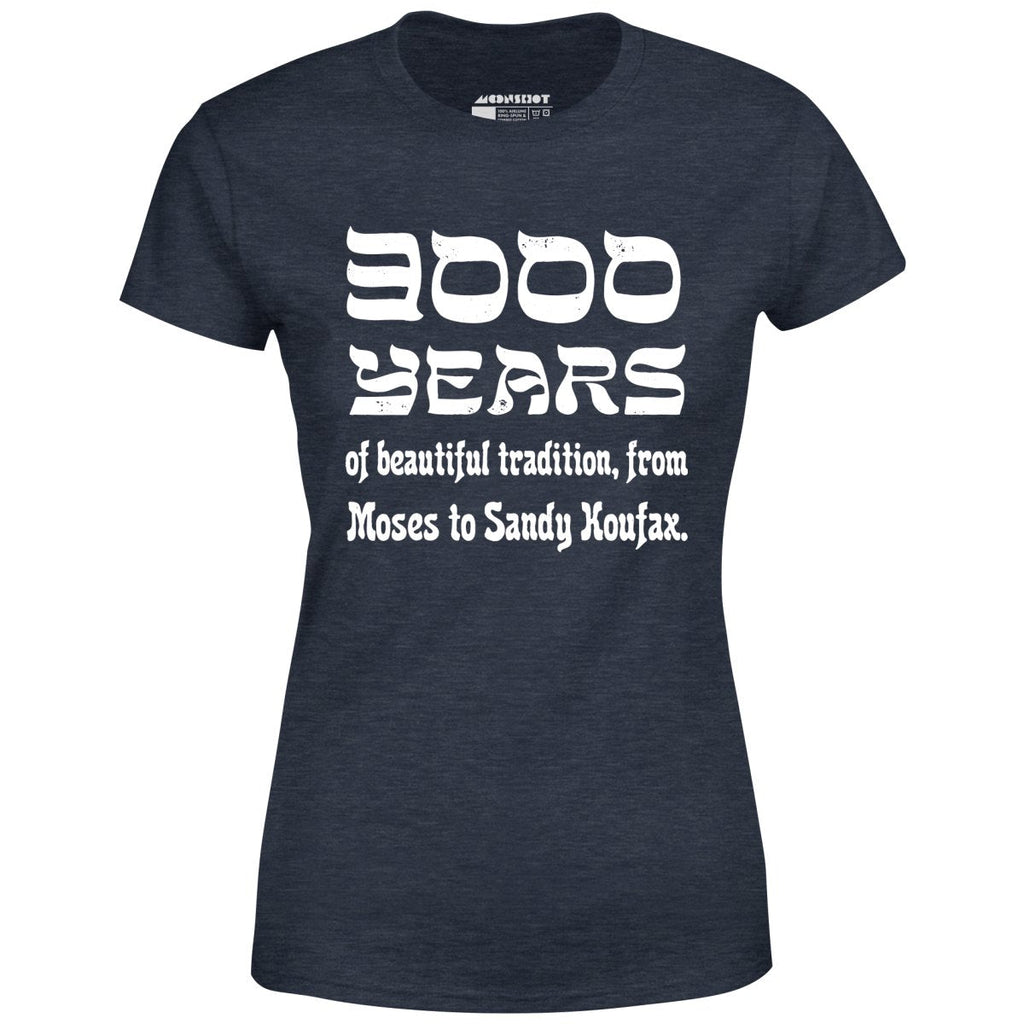 3000 Years of Beautiful Tradition - Big Lebowski - Women's