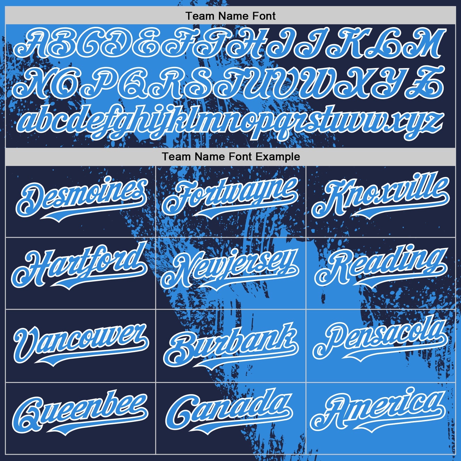 Custom Electric Blue Navy-White 3D Pattern Design Abstract Brush Stroke Authentic Baseball Jersey