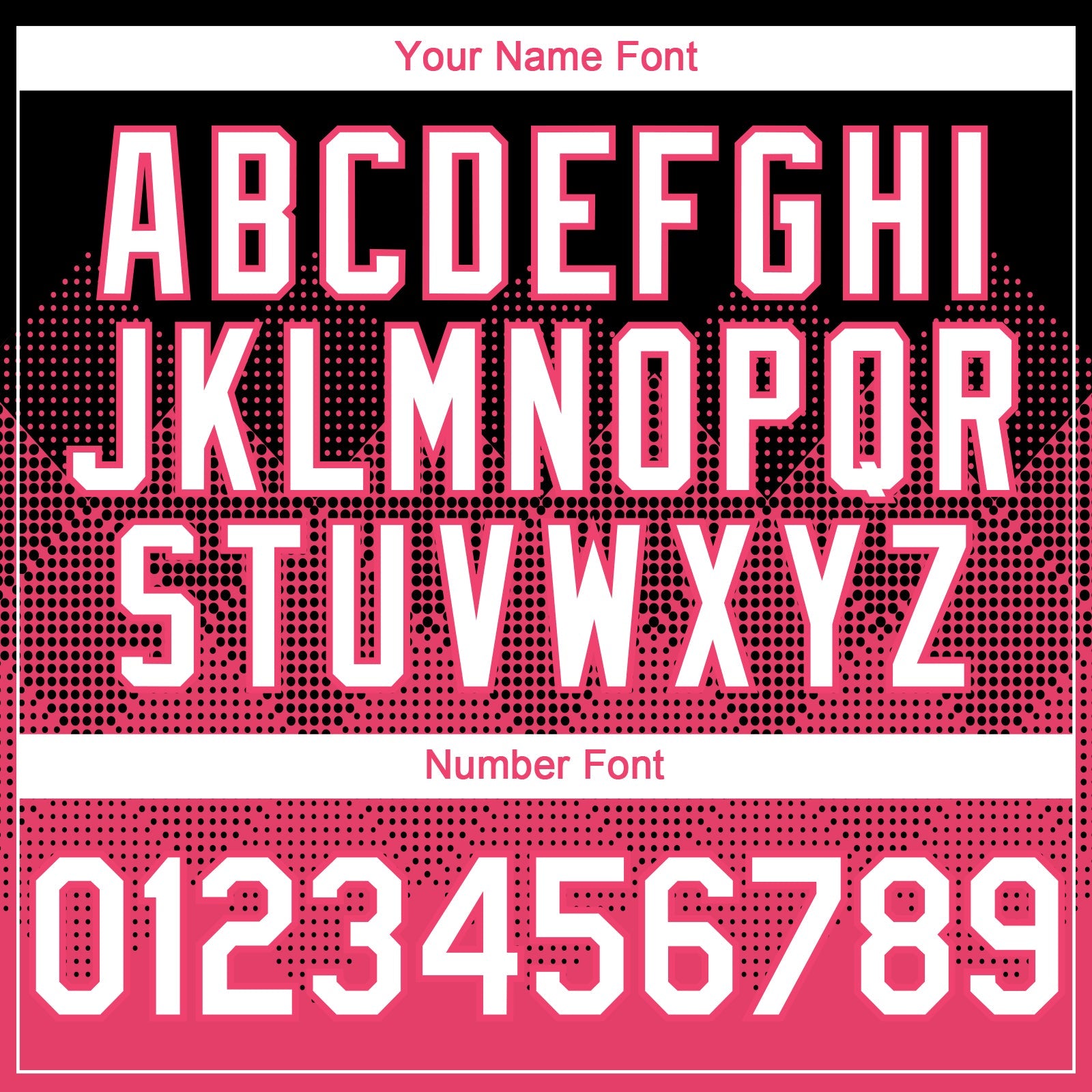 Custom Black White-Neon Pink 3D Gradient Square Shape Authentic Baseball Jersey
