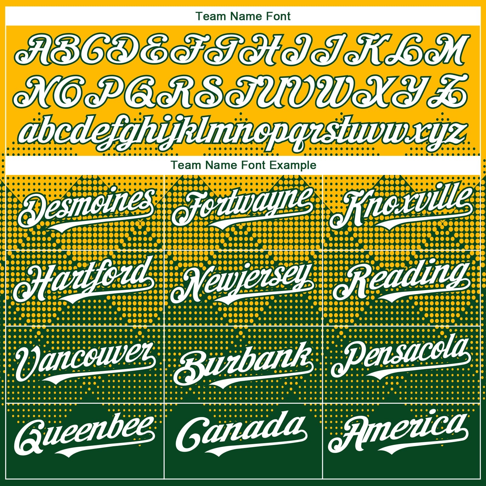 Custom Gold White-Green 3D Gradient Square Shape Authentic Baseball Jersey