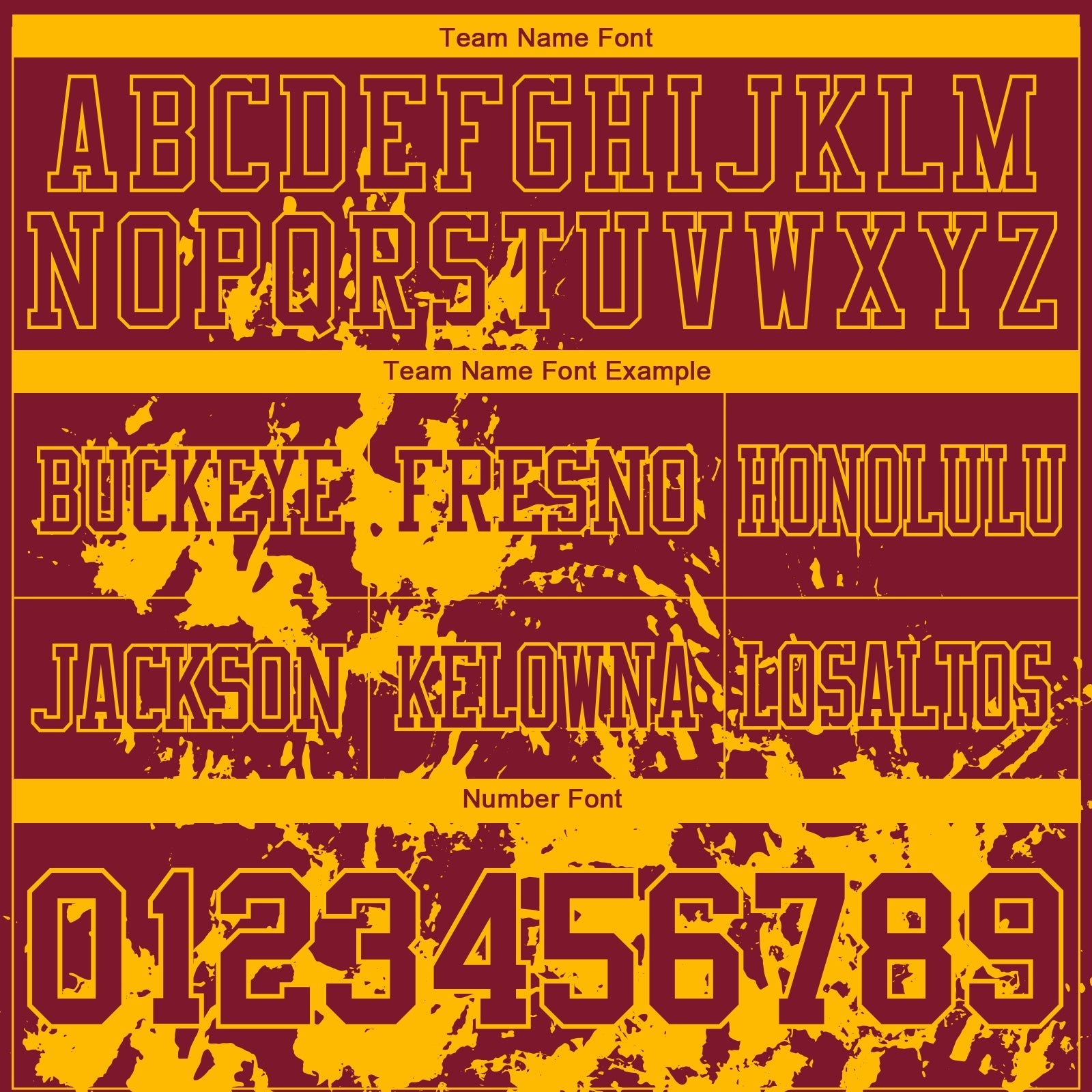 Custom Crimson Gold 3D Pattern Splash Authentic Football Jersey