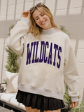 Ksu Wildcats Tall Boy Reversible Mock Neck Sweatshirt