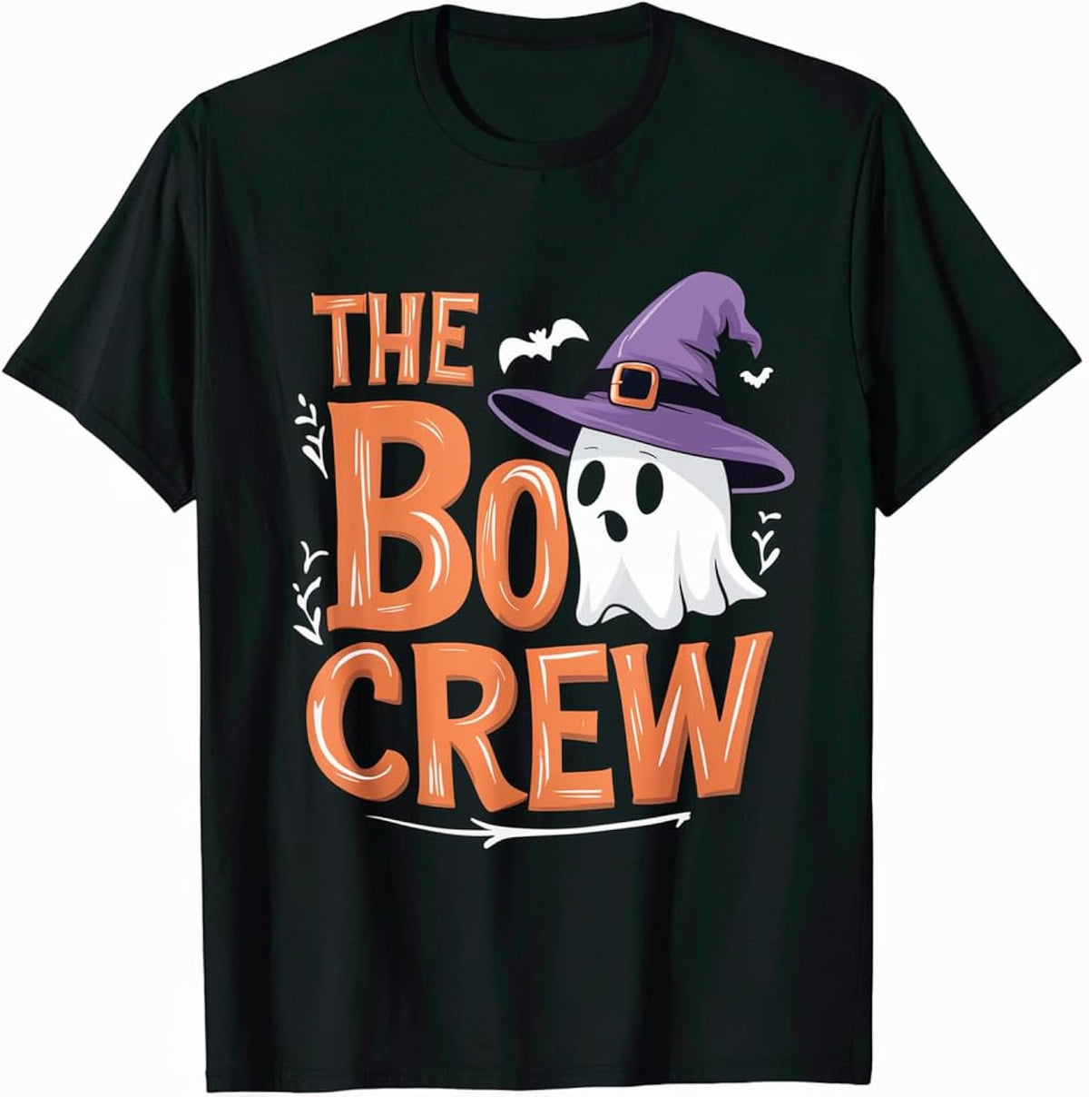 The Boo Crew Halloween Ghost Family Matching T-Shirt