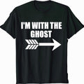 Halloween Couple I'm with The Ghost Spooky Matching T-Shirt