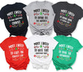 Most Likely to Christmas Shirts, +60 Quotes Matching Family Christmas Tshirts and Sweatshirts, Personalized Funny Christmas T-Shirts for Family, Holiday Matching Tee