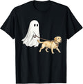 Ghost Walking Dog Ghost Labrador Retriever Halloween Costume T-Shirt