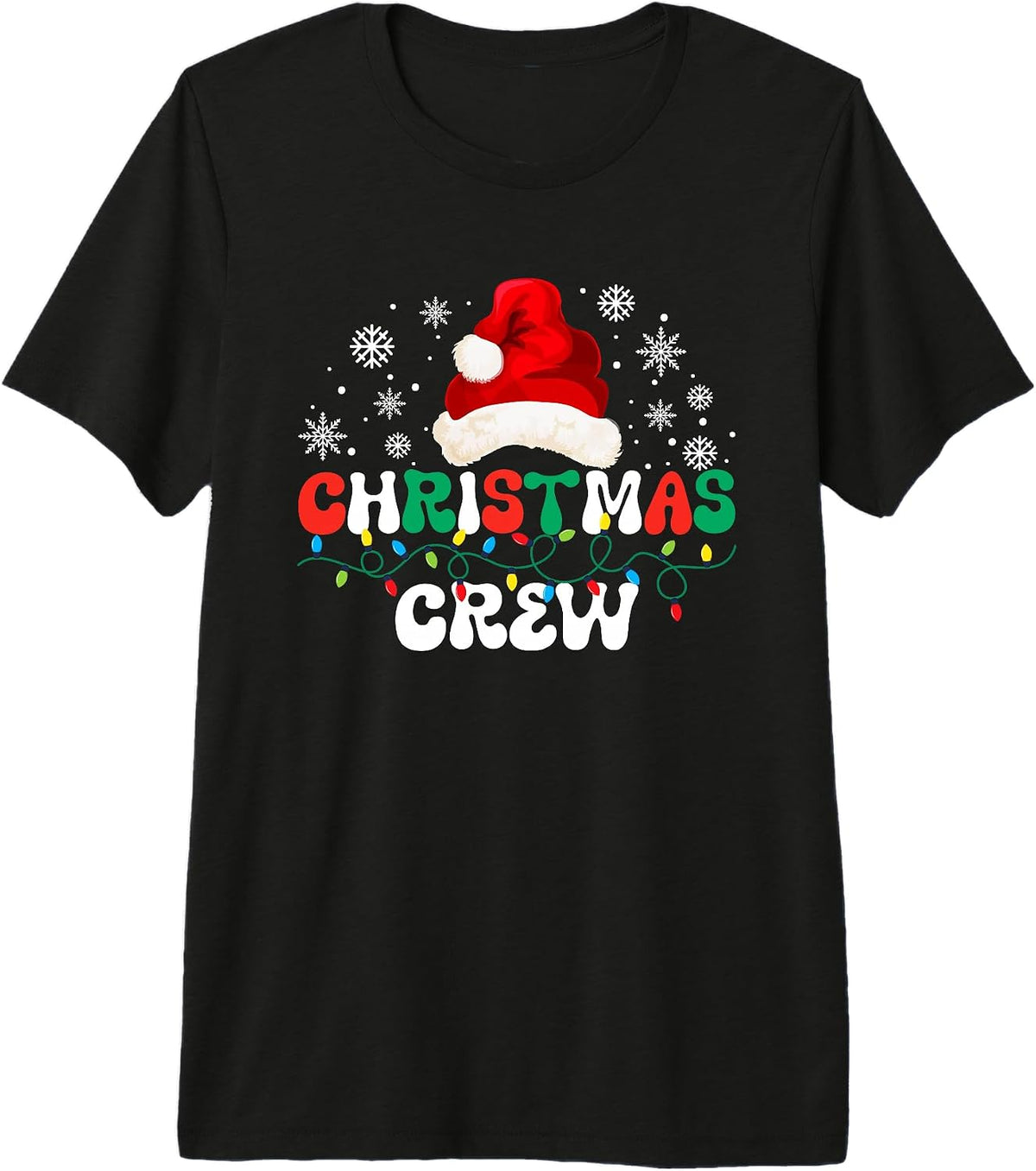 Christmas Family Matching Holiday Xmas Gifts Christmas Crew Premium Tri-blend T-Shirt