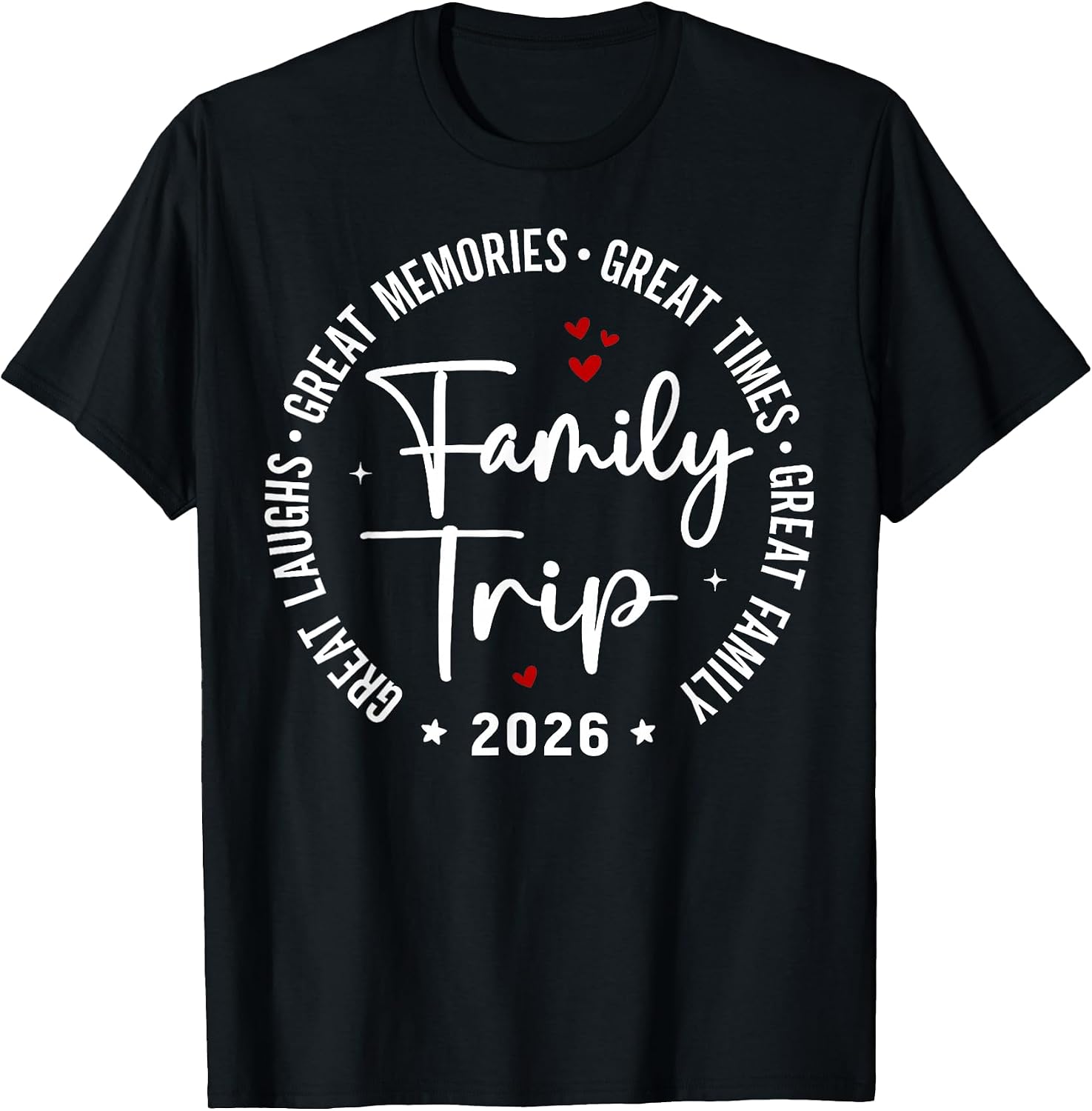 Family Trip Vacation 2026 Matching Summer Group T