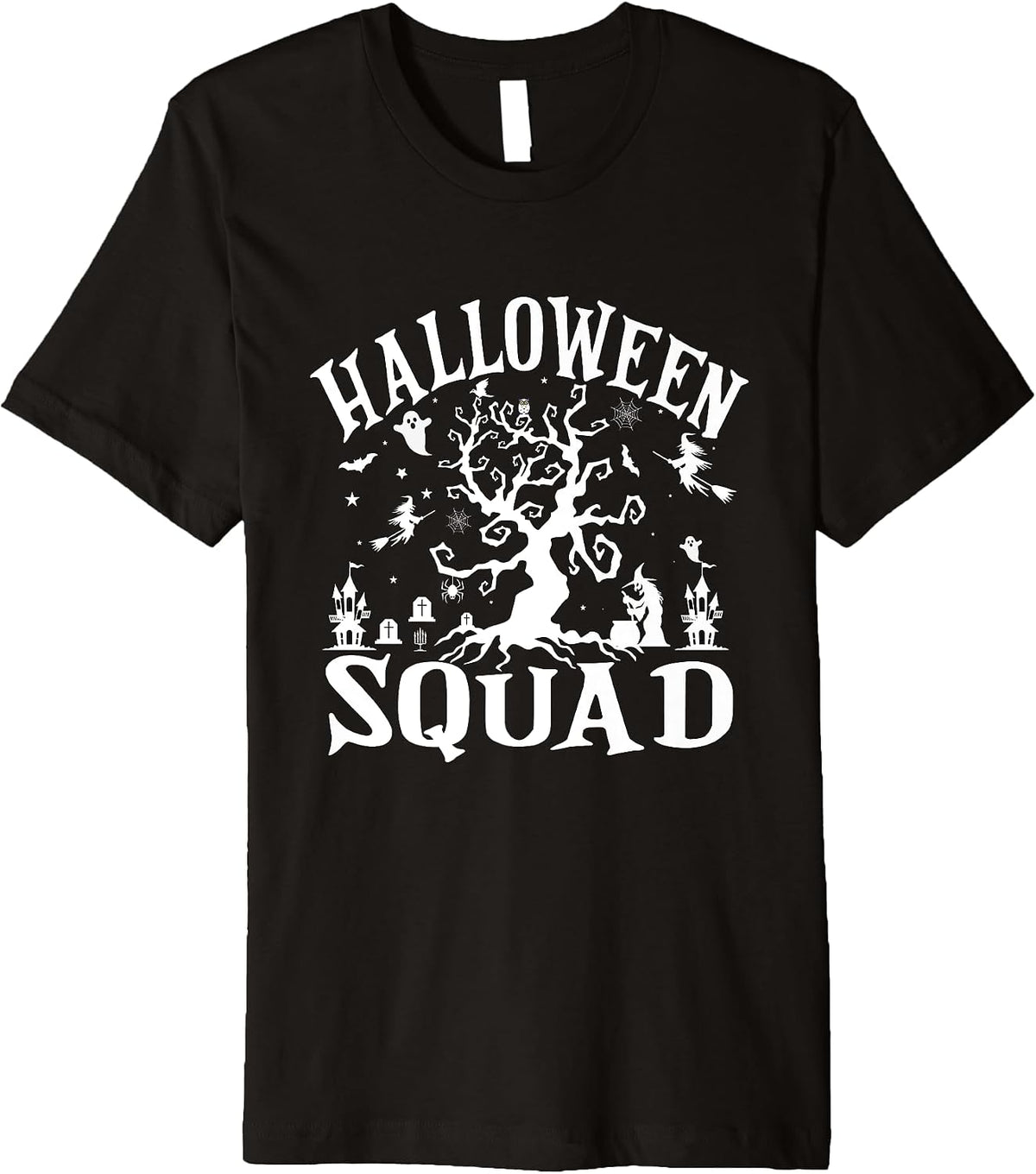 Halloween Squad Shirt Cute Spooky Season Funny Boo Ghost Premium T-Shirt