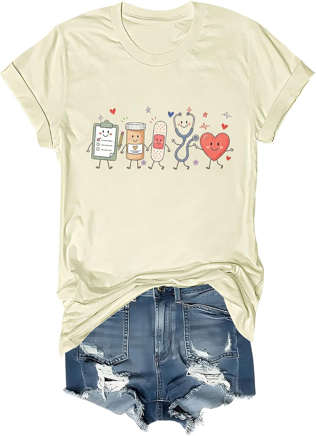 Nurse Doodle Shirt Funny RN Nurse Doodle Back to School Teacher Shirt
