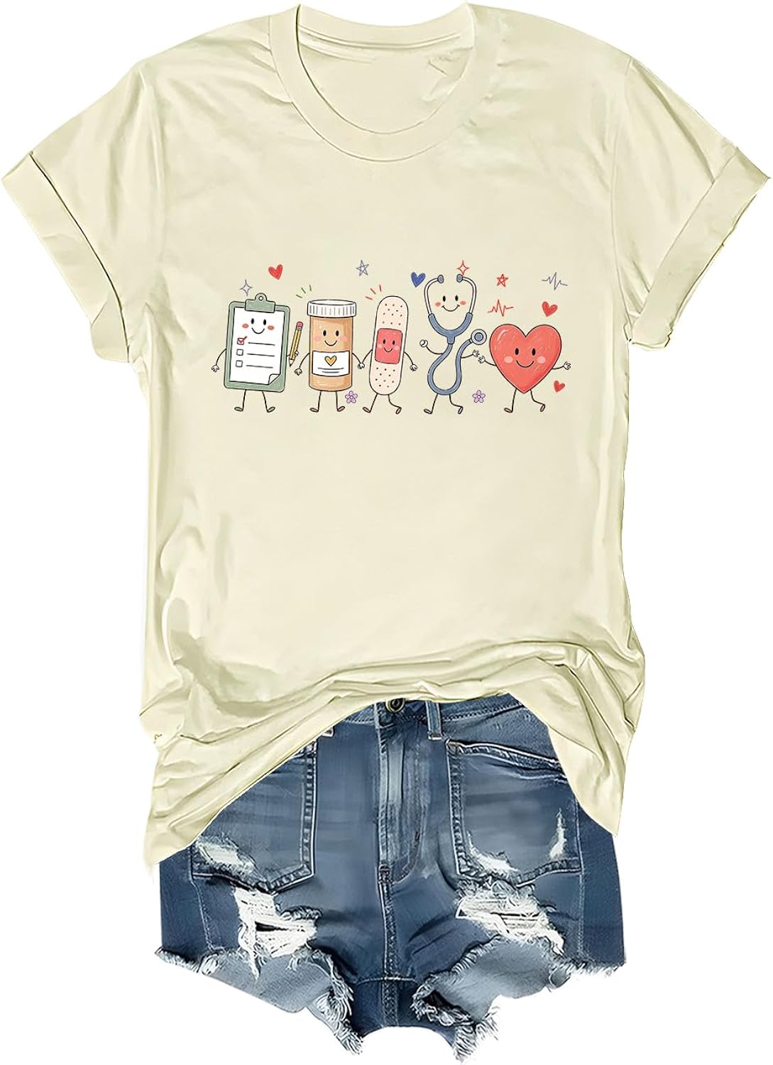 Nurse Doodle Shirt Funny RN Nurse Doodle Back to School Teacher Shirt