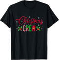 Christmas Crew Matching Family Men Women Kids Lights Xmas T-Shirt