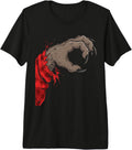Werewolf Hands Half Heart Right Couple Halloween Costume Premium Tri-Blend T-Shirt