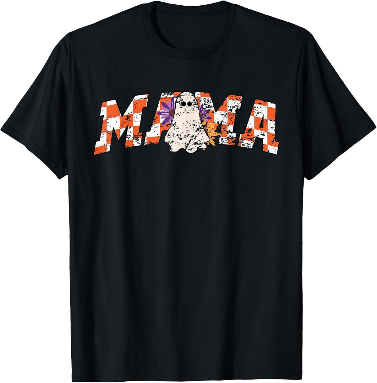 Halloween Mama Spooky Cute Ghost Halloween Mom life T-Shirt