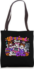 Ultrasound Tech Boo Crew Matching Halloween Tote Bag
