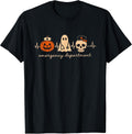 ER Halloween Nurse Emergency Department Spooky Nurse T-Shirt