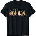 Spooky Black Cats Ghost Halloween Costume Shirts