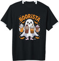 Boorista Funny Boo Ghost Caffeine Drinker Halloween Coffee Adult & Youth Soccer Jersey