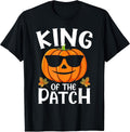 Pumpkin King of The Patch Halloween Family Matching T-Shirt