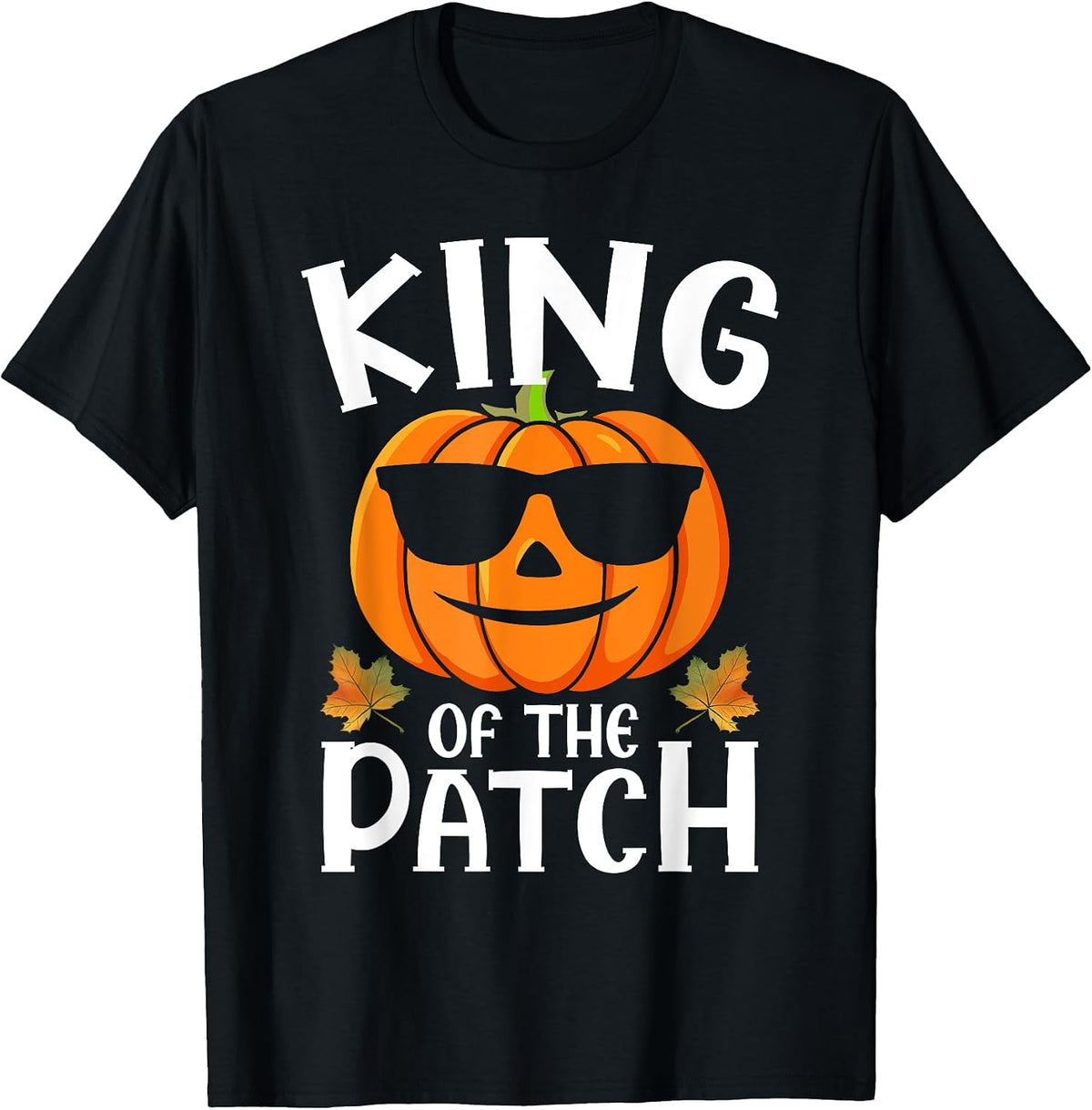 Pumpkin King of The Patch Halloween Family Matching T-Shirt