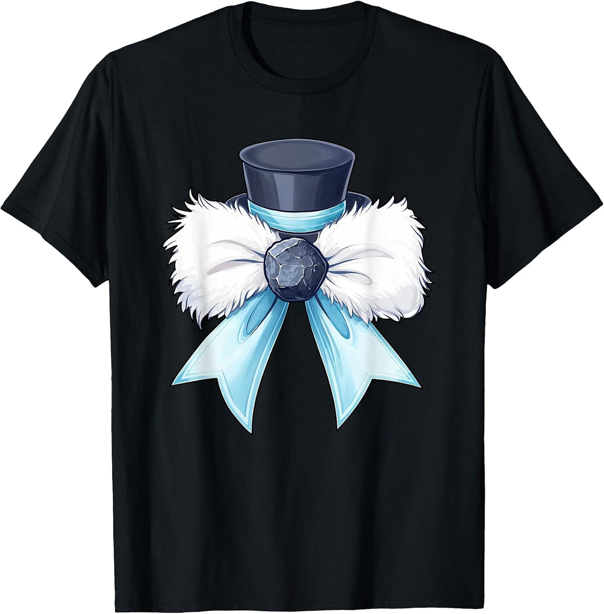 Coquette Christmas Bow Girls Women Holiday Ribbon Snowman T-Shirt