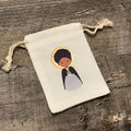 Catholic Saint Rosary Pouch: Kids' Drawstring Rosary Bag
