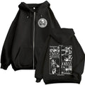 Anime Jojo Bizarre Adventure STEEL BALL RUN Zipper Hoodies