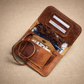 Leather tobacco pouch Cigarette case Rolling tobacco pouch Cigarette holder Leather tobacco case