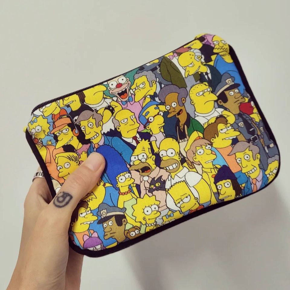 The Simpson zipper pouch(1pc)
