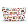 Canadian Utility Pouch: Travel Cosmetic Bag, Canada Souvenir