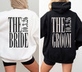 Bride and Groom hoodies, Matching wedding shirts for couples, Bride and Groom Sweatshirt, Matching Bride and Groom shirt, wedding gift