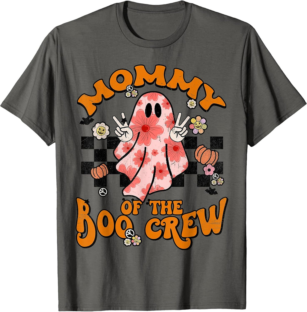Groovy Matching Family Halloween Cute Boo Flowers