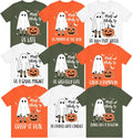 Most Likely to Halloween Party T-Shirts Matching Teacher Halloween Shirts Cute Ghost Shirt Spooky Group Friend Pumpkin Season